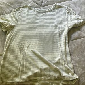 Universal Threads Striped Green T Shirt